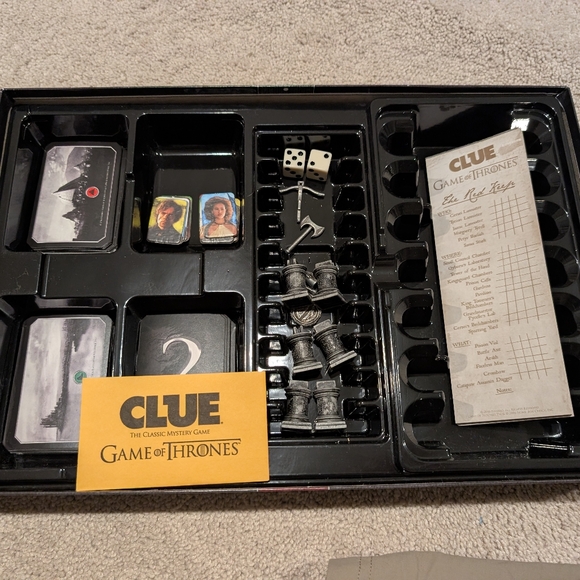 Game of Thrones Clue Board Game by Hasbro - Picture 8 of 8